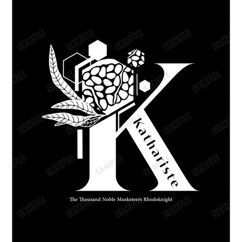 『千銃士:Rhodoknight』カサリステ Tシャツ (メンズ/レディース)
