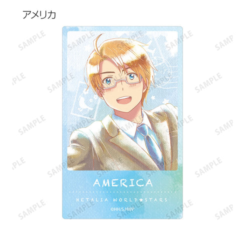 《Hetalia World★Stars》Ani-Art aqua label 卡片貼紙收藏盒