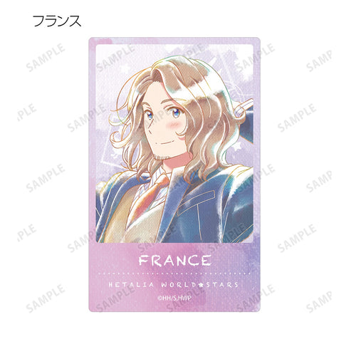 《Hetalia World★Stars》Ani-Art aqua label 卡片貼紙收藏盒