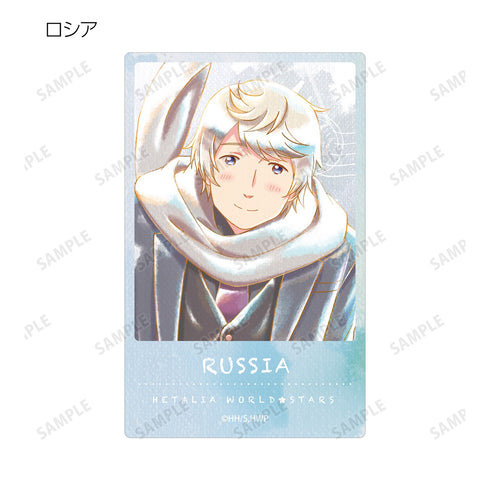 《Hetalia World★Stars》Ani-Art aqua label 卡片貼紙收藏盒
