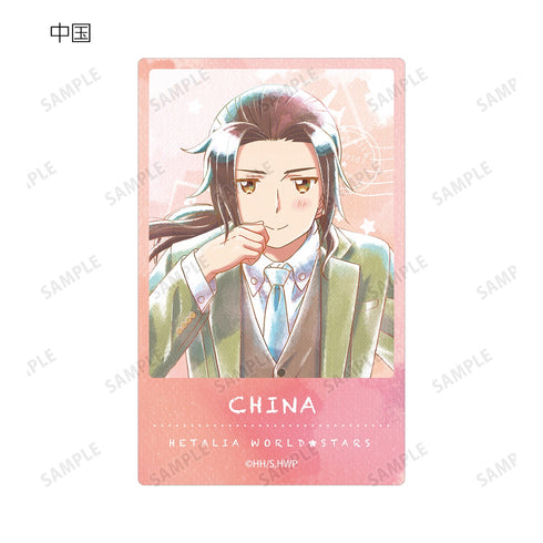 《Hetalia World★Stars》Ani-Art aqua label 卡片貼紙收藏盒