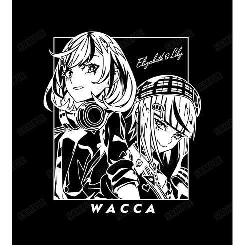 『WACCA』エリザベス&リリィ バックプリントジップパーカー(メンズ/レディース)