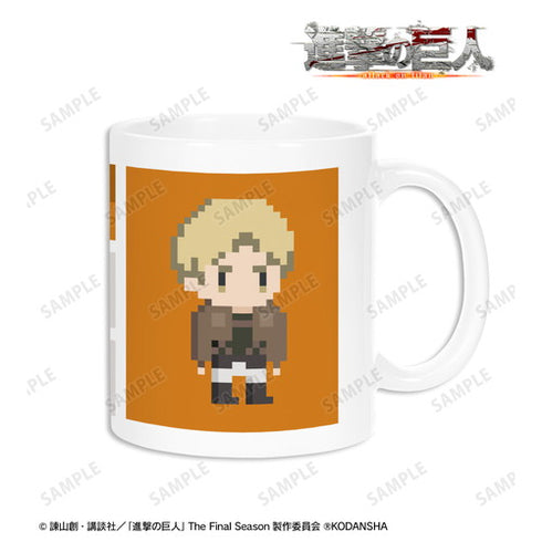 『進撃の巨人』ライナー マグカップ(ワンナイト人狼コラボドット絵ver.)