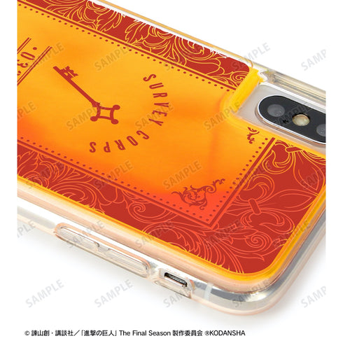 『進撃の巨人』エレン ネオンサンドiPhoneケース