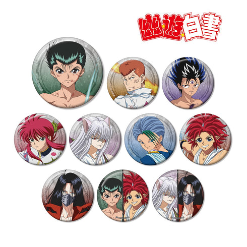 『幽☆遊☆白書』描き下ろしイラスト 暗黒武術会ver. トレーディング缶バッジ BOX