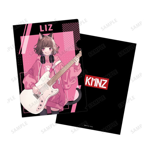 『KMNZ』描き下ろしイラスト LIZ ギター演奏ver. クリアファイル