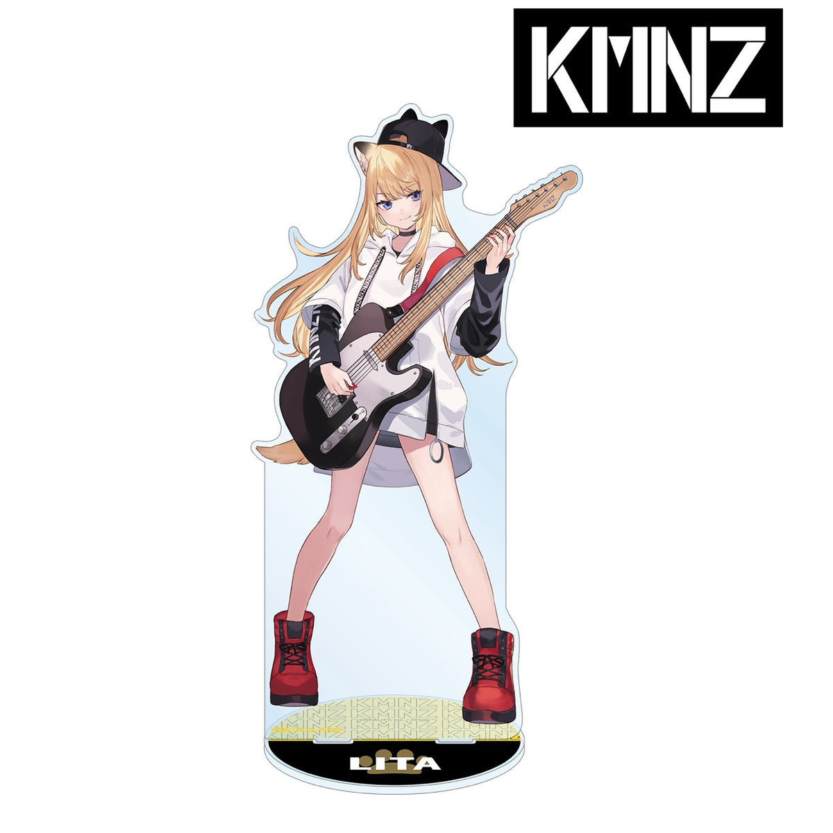 少し豊富な贈り物 【KMNZ】描き下ろしイラスト ギター演奏ver. プレイ 