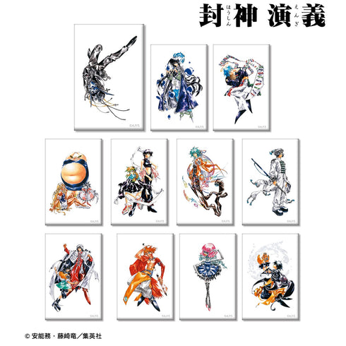 『封神演義』トレーディングスクエア缶バッジ ver.B <通常版表紙イラスト> BOX