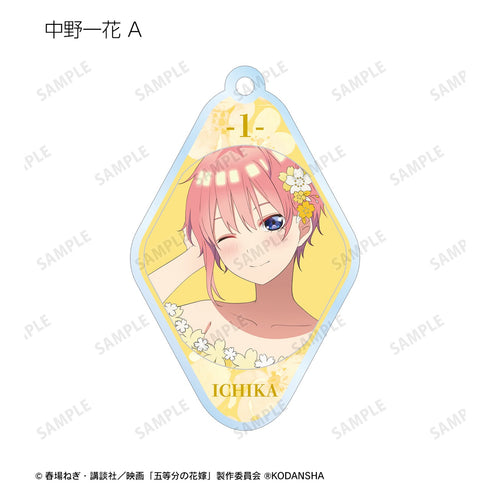 『映画 五等分の花嫁』描き下ろしイラスト トレーディングアクリルキーホルダー 桜ドレス ver. BOX