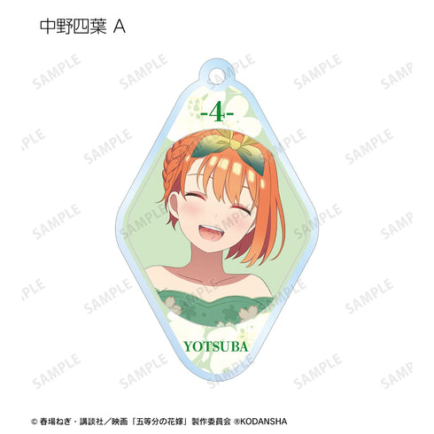 『映画 五等分の花嫁』描き下ろしイラスト トレーディングアクリルキーホルダー 桜ドレス ver. BOX