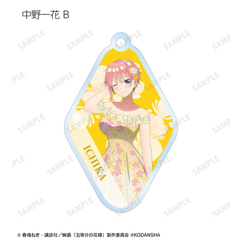 『映画 五等分の花嫁』描き下ろしイラスト トレーディングアクリルキーホルダー 桜ドレス ver. BOX