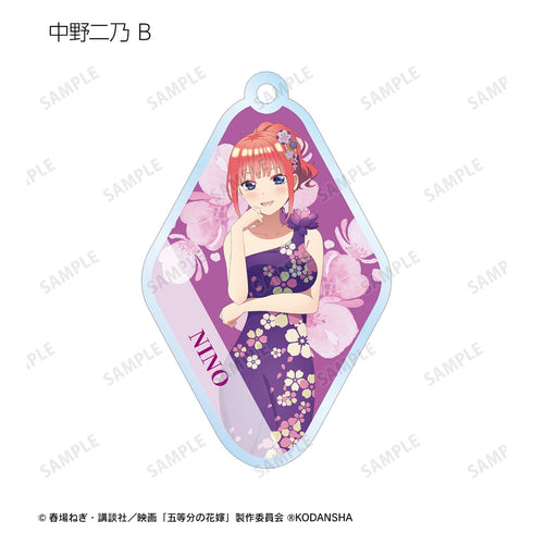 『映画 五等分の花嫁』描き下ろしイラスト トレーディングアクリルキーホルダー 桜ドレス ver. BOX