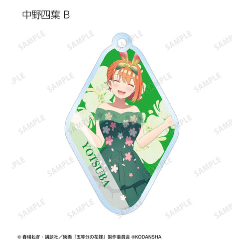 『映画 五等分の花嫁』描き下ろしイラスト トレーディングアクリルキーホルダー 桜ドレス ver. BOX