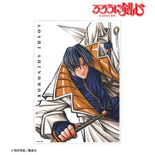 『るろうに剣心-明治剣客浪漫譚-』完全版8巻表紙イラスト A3マット加工ポスター