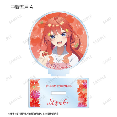 『映画 五等分の花嫁』描き下ろしイラスト 制服エプロンver. トレーディングアクリルスタンド BOX