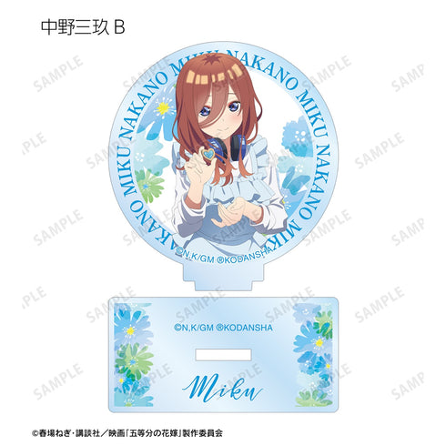 『映画 五等分の花嫁』描き下ろしイラスト 制服エプロンver. トレーディングアクリルスタンド BOX