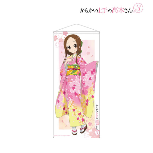 『からかい上手の高木さん3』描き下ろしイラスト 高木さん 桜和装ver. 等身大タペストリー