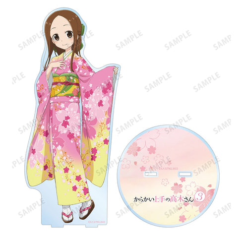 『からかい上手の高木さん3』描き下ろしイラスト 高木さん 桜和装ver. 1/7スケール BIGアクリルスタンド