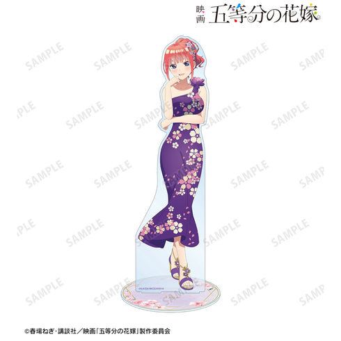 『映画 五等分の花嫁』中野二乃 描き下ろしイラスト 桜ドレスver. 特大アクリルスタンド