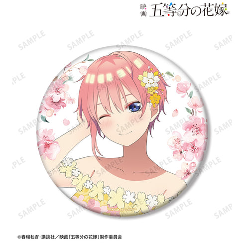 『映画 五等分の花嫁』中野一花 描き下ろしイラスト 桜ドレスver. BIG缶バッジ