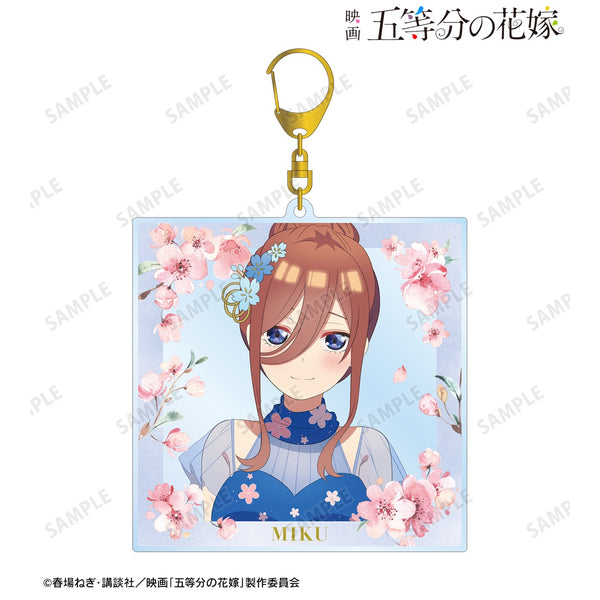 『映画 五等分の花嫁』中野三玖 描き下ろしイラスト 桜ドレスver. BIGアクリルキーホルダー