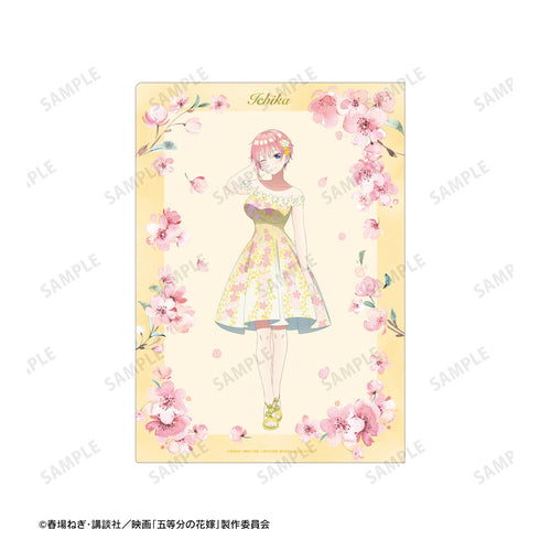 『映画 五等分の花嫁』中野一花 描き下ろしイラスト 桜ドレスver. クリアファイル