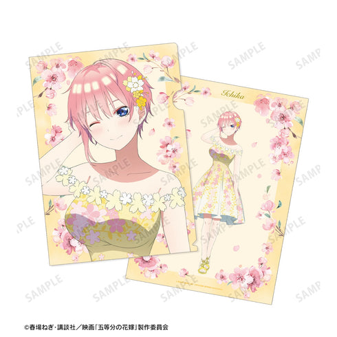 『映画 五等分の花嫁』中野一花 描き下ろしイラスト 桜ドレスver. クリアファイル