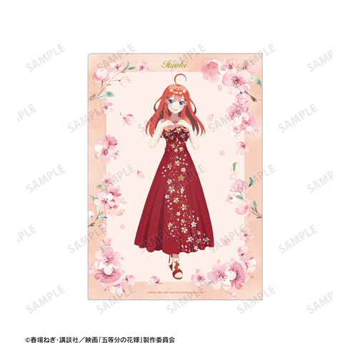 『映画 五等分の花嫁』中野五月 描き下ろしイラスト 桜ドレスver. クリアファイル