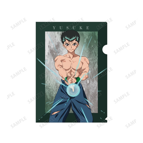 『幽☆遊☆白書』描き下ろしイラスト 浦飯幽助&桑原和真 暗黒武術会ver. クリアファイル