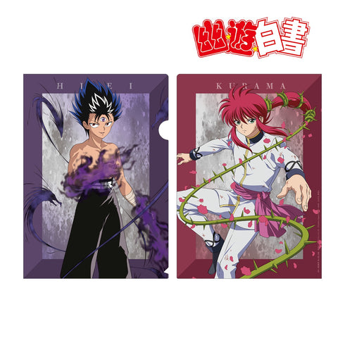 『幽☆遊☆白書』描き下ろしイラスト 飛影&蔵馬 暗黒武術会ver. クリアファイル