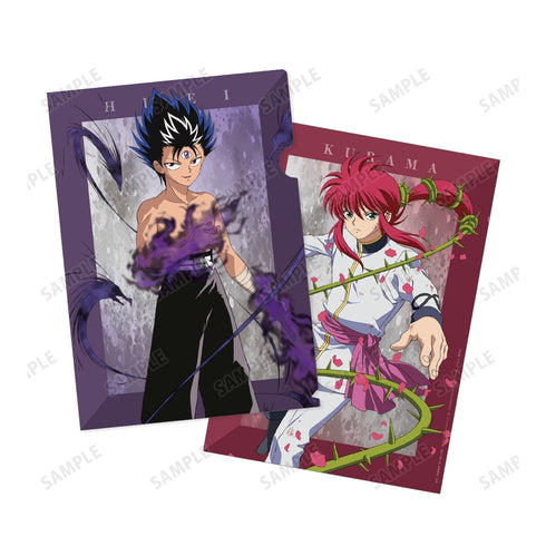 『幽☆遊☆白書』描き下ろしイラスト 飛影&蔵馬 暗黒武術会ver. クリアファイル