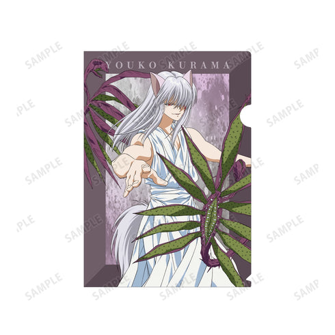 『幽☆遊☆白書』描き下ろしイラスト 妖狐蔵馬&鴉 暗黒武術会ver. クリアファイル