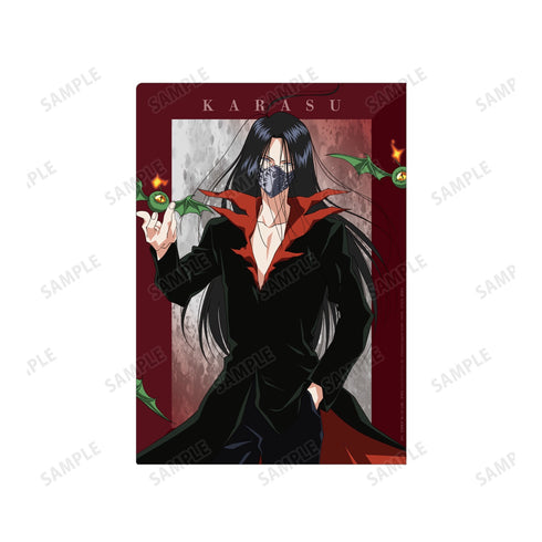 『幽☆遊☆白書』描き下ろしイラスト 妖狐蔵馬&鴉 暗黒武術会ver. クリアファイル