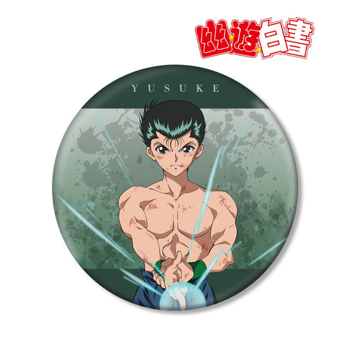 『幽☆遊☆白書』描き下ろしイラスト 浦飯幽助 暗黒武術会ver. BIG缶バッジ