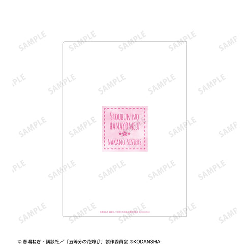 『五等分の花嫁∫∫』集合 Ani-Art 第3弾 クリアファイル