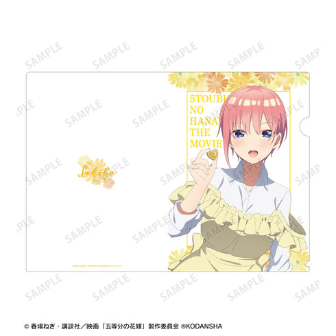 『映画 五等分の花嫁』中野一花 描き下ろしイラスト 制服エプロンver. クリアファイル