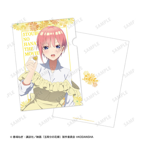 『映画 五等分の花嫁』中野一花 描き下ろしイラスト 制服エプロンver. クリアファイル