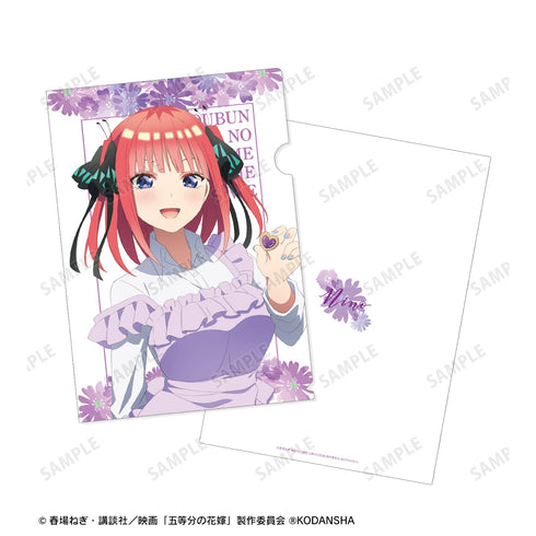 『映画 五等分の花嫁』中野二乃 描き下ろしイラスト 制服エプロンver. クリアファイル
