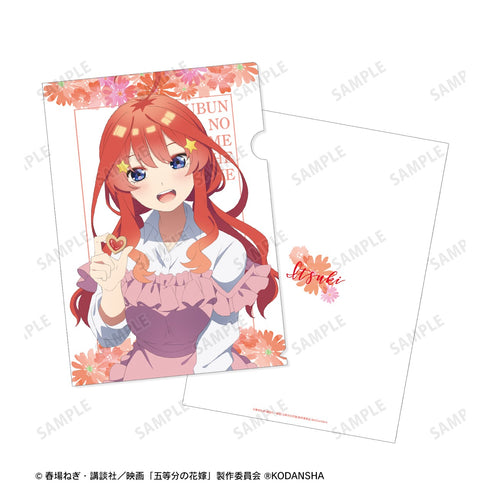 『映画 五等分の花嫁』中野五月 描き下ろしイラスト 制服エプロンver. クリアファイル