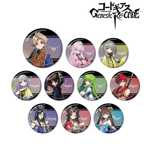 コードギアス Genesic Re;CODE』トレーディング缶バッジ vol.2 BOX