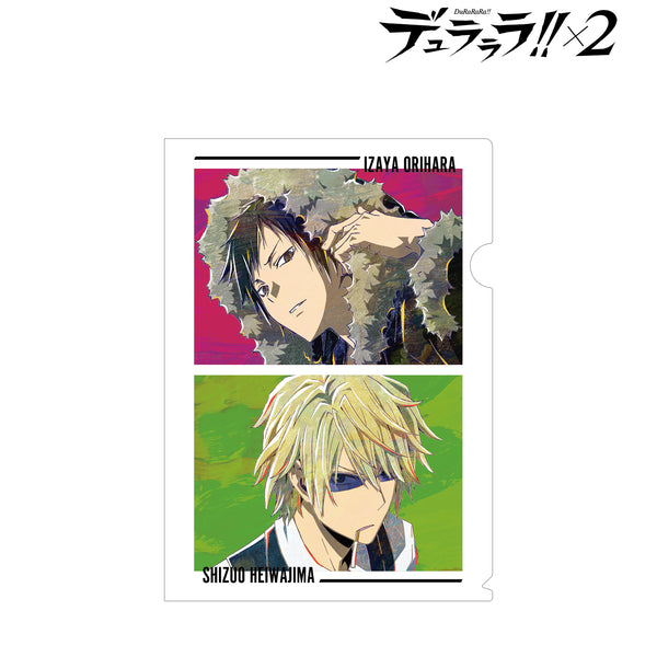 『デュラララ!!×2』折原臨也&平和島静雄 Ani-Art クリアファイル