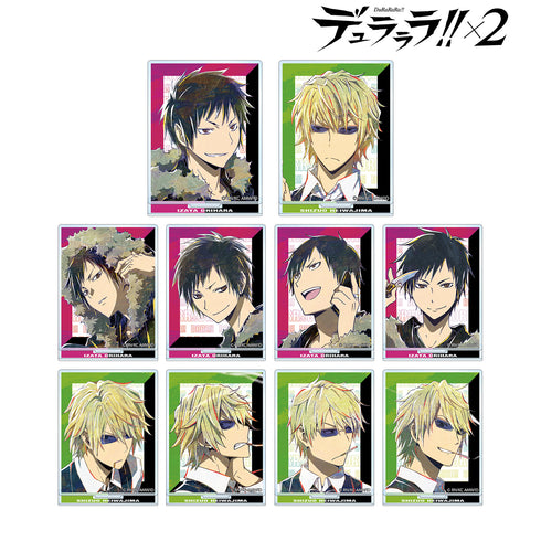 『デュラララ!!×2』トレーディング Ani-Art 臨也&静雄 アクリルスタンド BOX