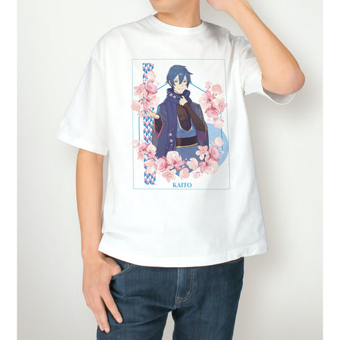『初音ミクシリーズ 桜ミク』描き下ろしイラスト KAITO Art by kuro BIGシルエットTシャツ