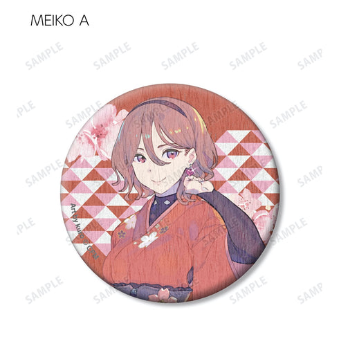 『初音ミクシリーズ 桜ミク』描き下ろしイラスト Art by kuro トレーディング和紙缶バッジ BOX