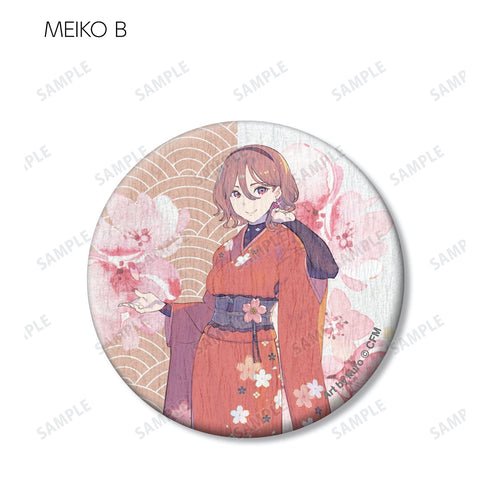 『初音ミクシリーズ 桜ミク』描き下ろしイラスト Art by kuro トレーディング和紙缶バッジ BOX