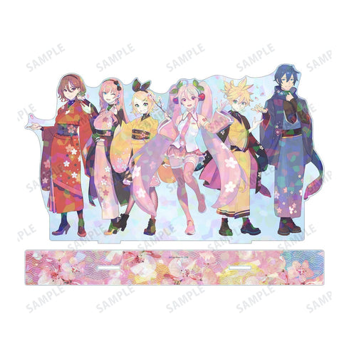 『初音ミクシリーズ 桜ミク』集合 Art by kuro ホログラムBIGアクリルスタンド