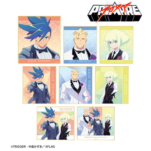 "Promare" Original Illustration 3rd Anniversary Trading Mini Color Paper Box