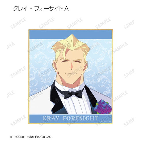 "Promare" Original Illustration 3rd Anniversary Trading Mini Color Paper Box