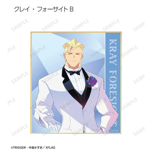"Promare" Original Illustration 3rd Anniversary Trading Mini Color Paper Box