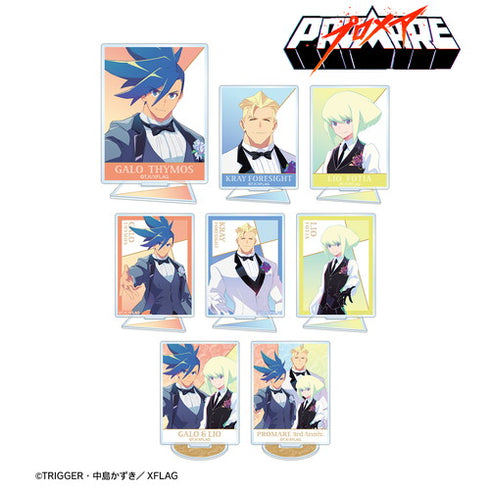 "Promare" Original Illustration 3rd Anniversary Trading Acrylic Stand Box